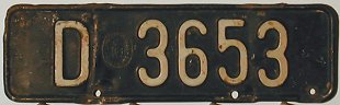 Austria license plate