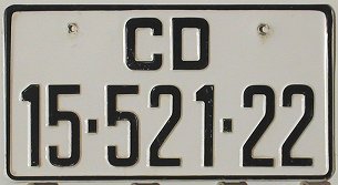 Israel license plate